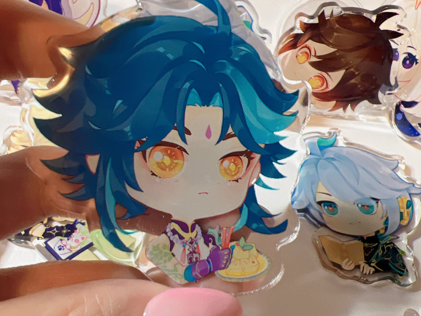 Xiao | Genshin | Resin Acylic Charm | Keychain | Magnet | Stand | Pin