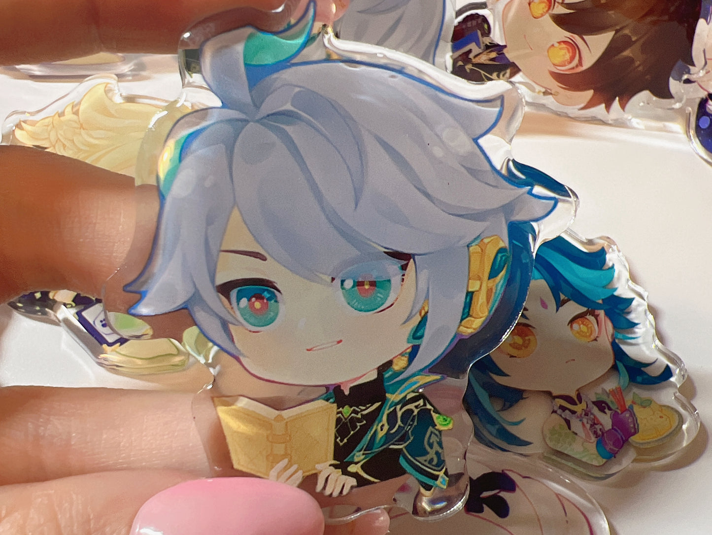 Alhaitham | Genshin | Resin Acylic Charm | Keychain | Magnet | Stand | Pin
