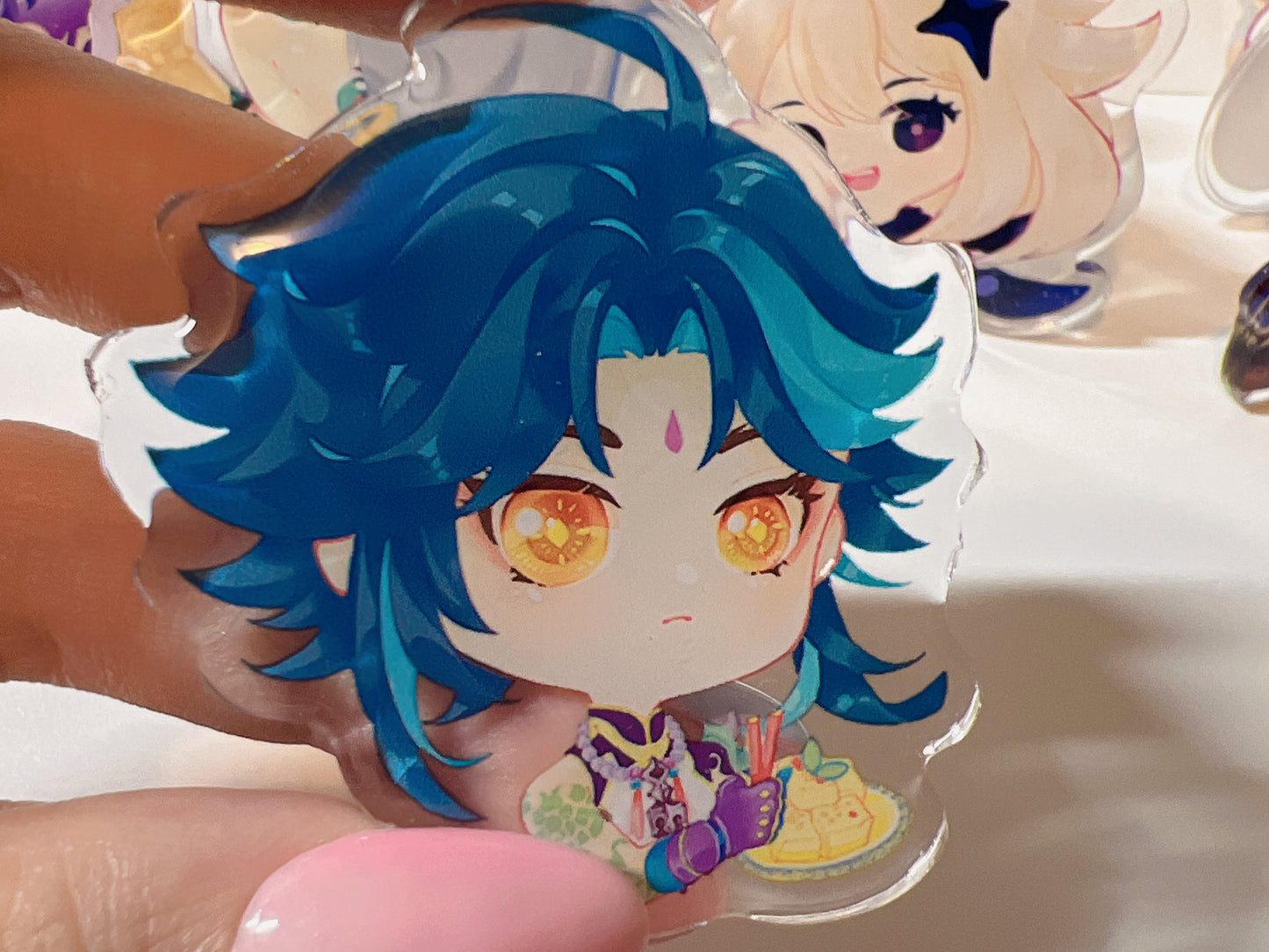 Xiao | Genshin | Resin Acylic Charm | Keychain | Magnet | Stand | Pin