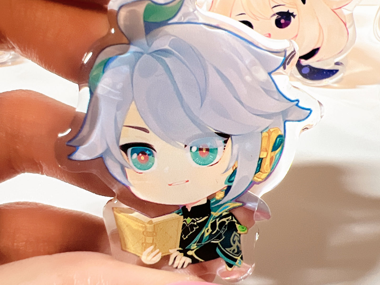 Alhaitham | Genshin | Resin Acylic Charm | Keychain | Magnet | Stand | Pin