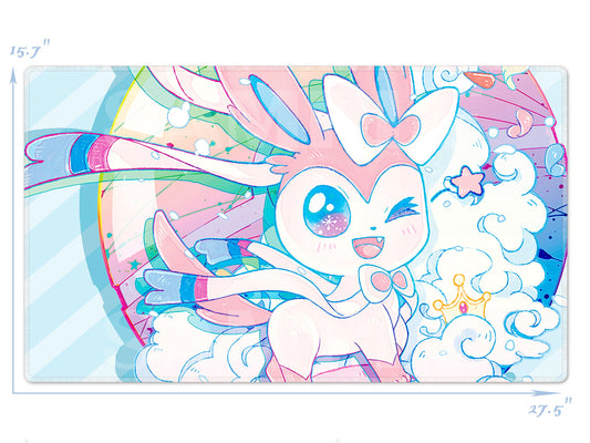 Sylveon | Eeveelution PlayMat | GamingMat | Mouse Pad