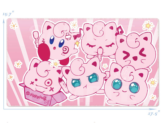 Jiggly Ditto Kirby PlayMat | GamingMat | Mouse Pad