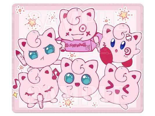 Jiggly Ditto Kirby PlayMat | GamingMat | Mouse Pad