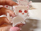 Shiba Kitten BFF | Resin Acylic Charm | Keychain | Magnet | Stand | Pin