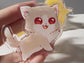 Shiba Kitten BFF | Resin Acylic Charm | Keychain | Magnet | Stand | Pin