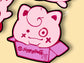 Jigglypuff | Jiggly Kirby |Jiggly Ditto | Decal Sticker | Light Reflective | Peeker | Waterproof | Car Decal | Flat Surface Decor